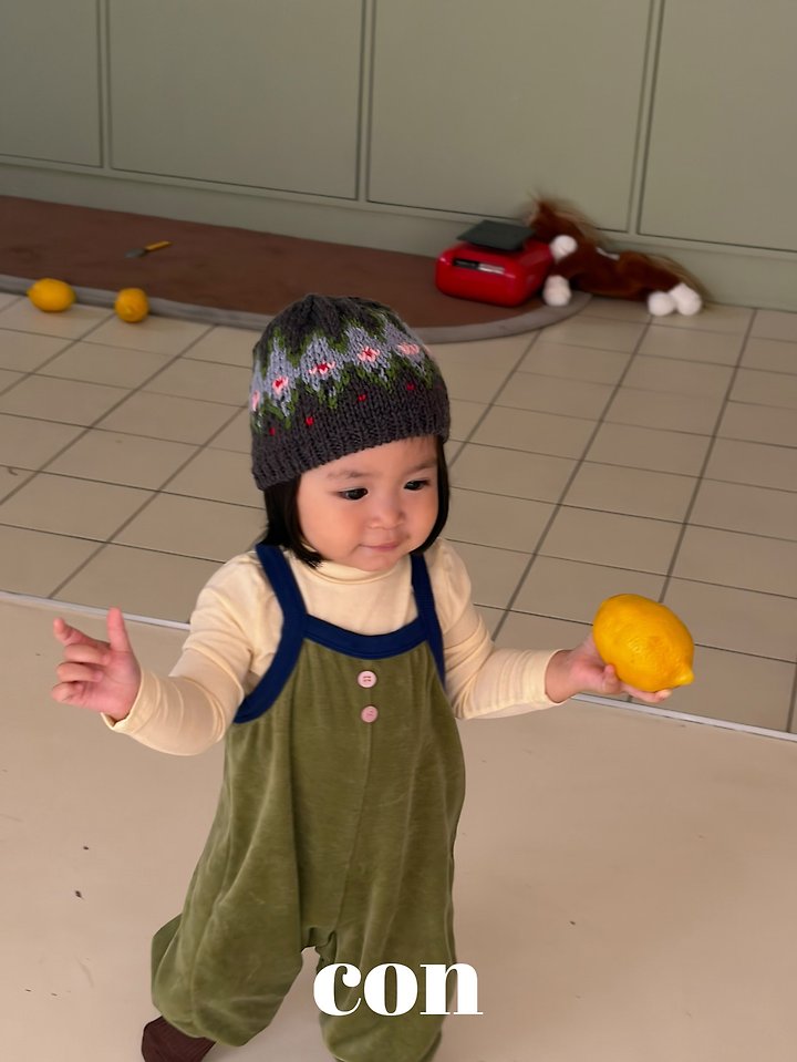 콘 크레용오버롤