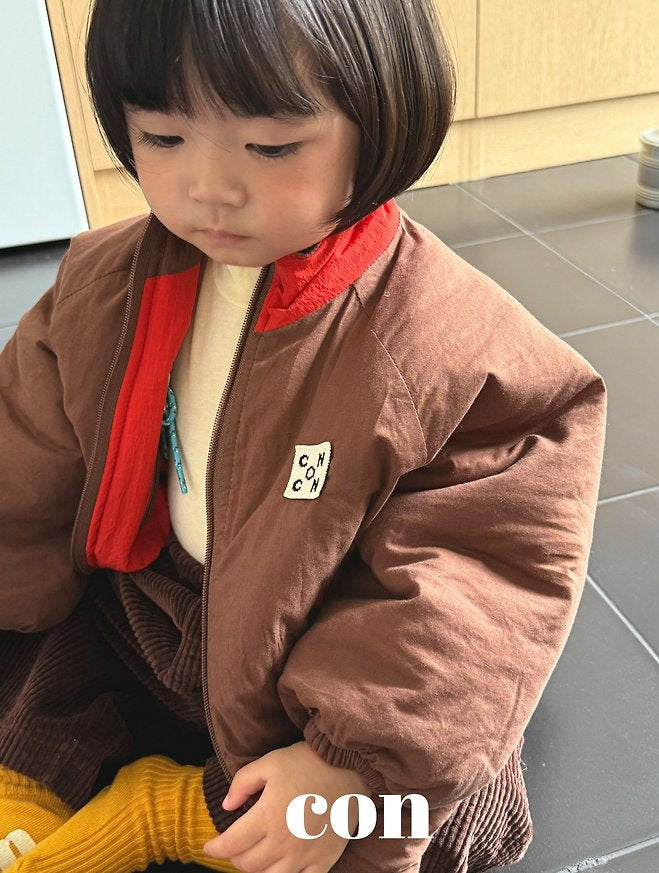 콘 리버시블점퍼