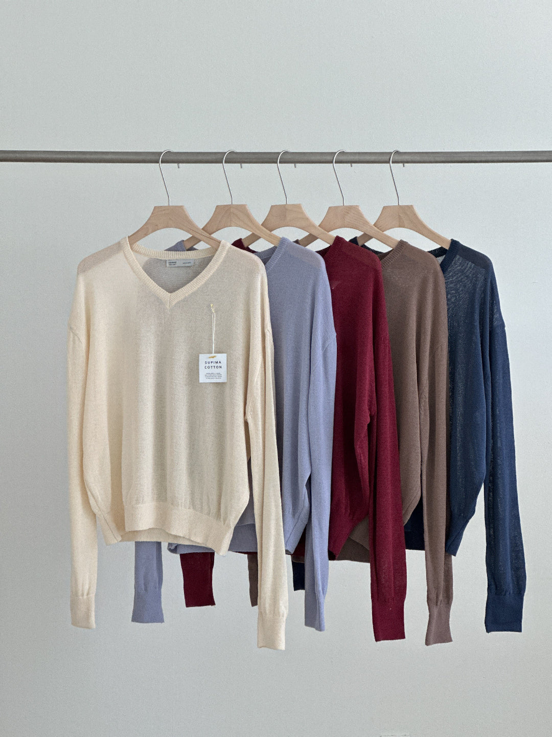 심플 데일리 오버핏 니트