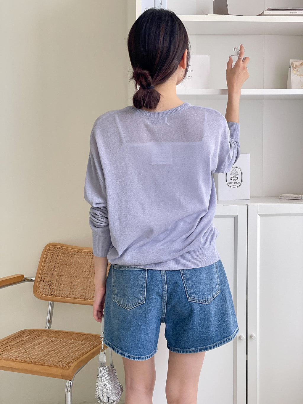 심플 데일리 오버핏 니트