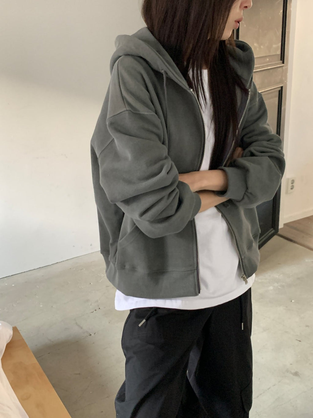 소울 피그 후드집업